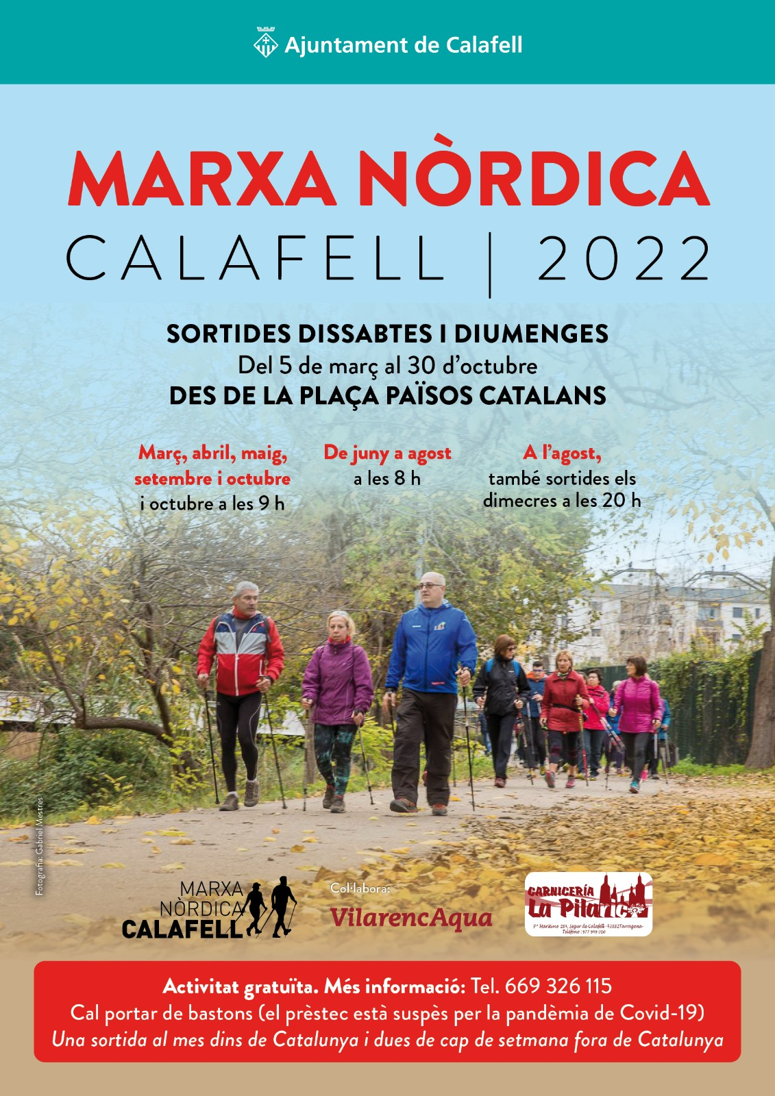 Temporada marxa nòrdica Calafell 2022