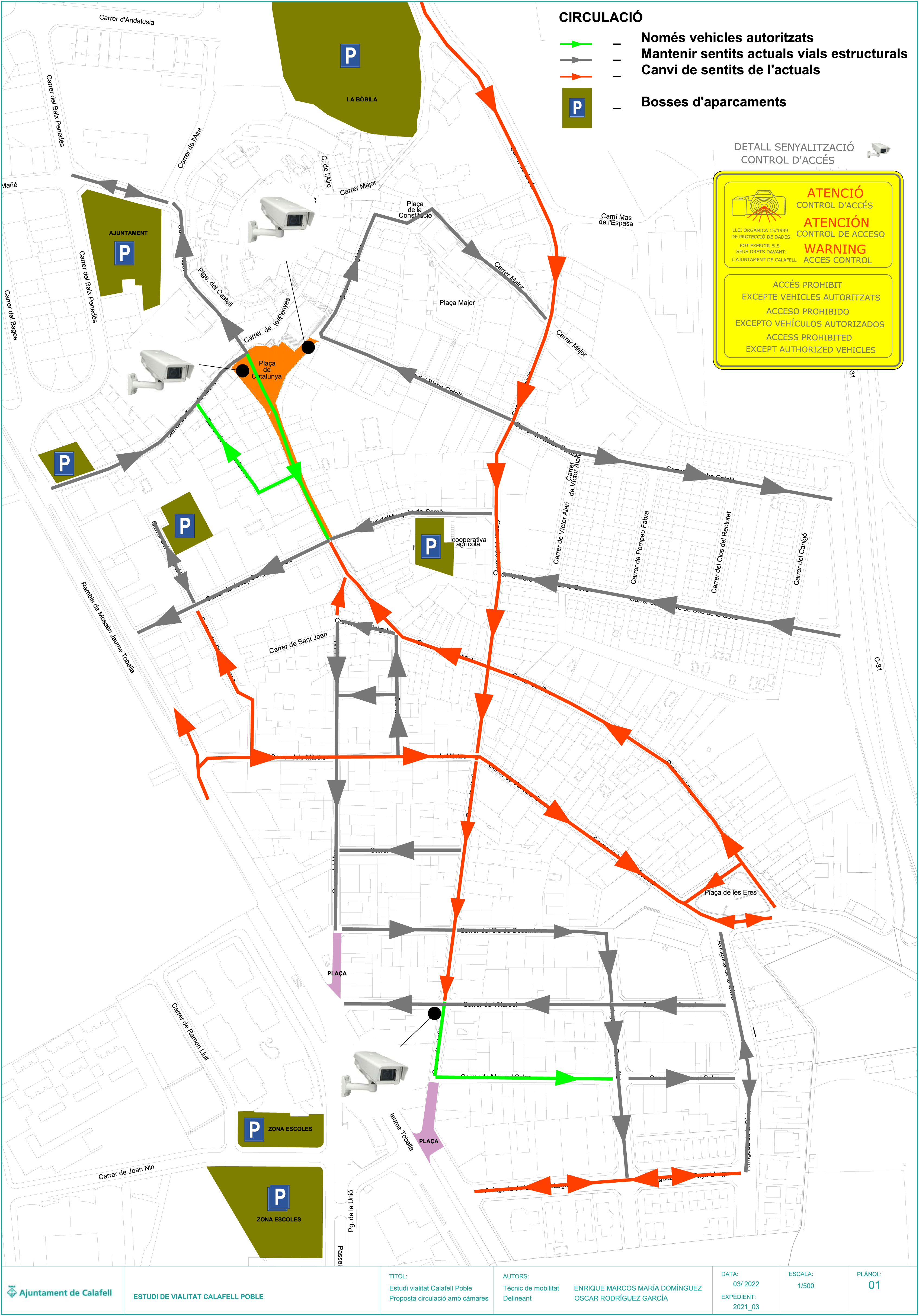 Nova mobilitat al nucli del Poble